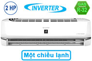 Máy lạnh Sharp 2 HP Inverter AH-XP18WMW tích hợp công nghệ Plasmacluster Ion